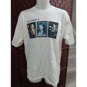 Vintage Y2K Harry Connick Jr. T shirt Songs I heard Band Tee Large 2002 Music